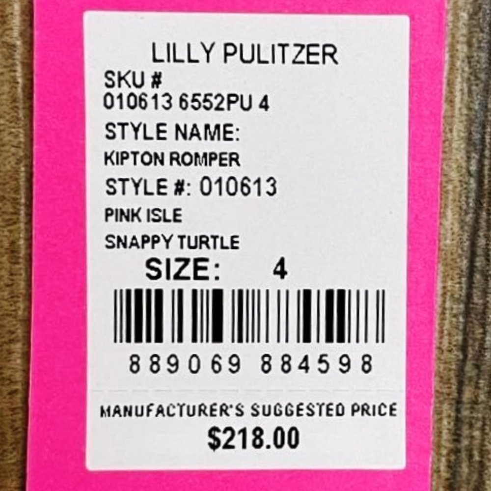 Lilly Pulitzer Kipton One-Shoulder Romper NWT - Size 4 - Picture 9 of 10